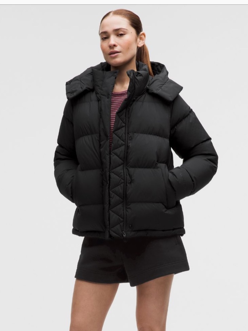 lululemon athletica Black Women’s Wunder Puff Jacket Hip Length